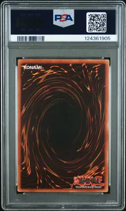 2002 YU-GI-OH! LOB-LEGEND OF BLUE EYES WHITE DRAGON #009 MAMMOTH GRAVEYARD PSA 9 - Image 2