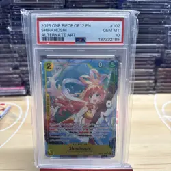 One Piece Shirahoshi Alt Art SR OP12-102 English Trading Card - Image 1
