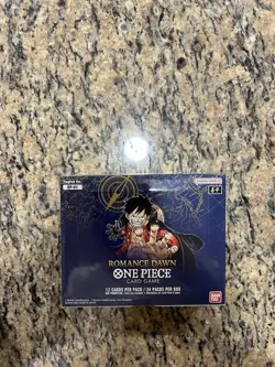 Sealed Romance Dawn Booster Box OP-01 White Bottom One Piece - Image 1