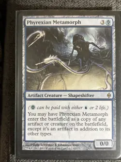 magic the gathering Artifact Creature Phyrexian Metamorph Card - Image 2