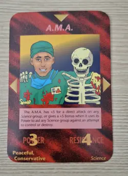 A.M.A. Card Limited INWO Illuminati New World Order Game - Image 1