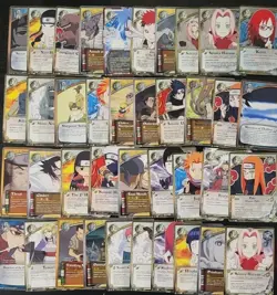 39x Naruto Collectible Card Game LP-MP 1st Edition 2002 - Image 1