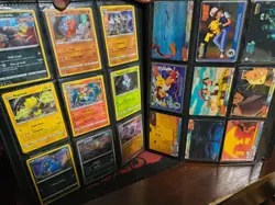 Pokemon TCG Card Lot of 192+ side loading binder VINTAGE+Modern - Image 3