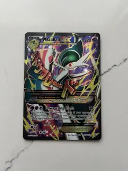 Pokemon TCG M Gallade EX Full Art Holo Rare Card 100/108 XY Roaring Skies - Image 1