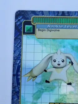 2001 Terriermon Digimon Digi-Battle Series Card - BO-166 Holo Foil - Image 2