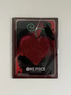 One Piece Devil Fruit Collection Vol. 3 Don Card and Sleeves Set New Sealed - Image 1