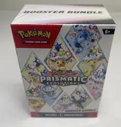 Pokemon TCG Prismatic Evolutions Booster Bundle Box NEW Sealed Trading Cards - Image 1