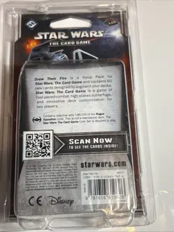 Star Wars LCG Force Pack #2 Draw Their Fire FFG Card Game BRAND NEW Free Shippin - Image 2