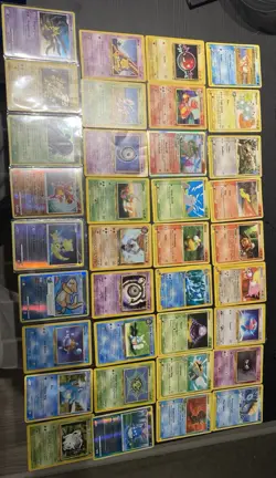Old Vintage Pokemon TCG Cards Collection - Image 1