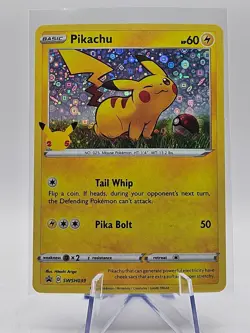 Pikachu SWSH039 SWSH: Sword & Shield Promo Cards Holo - Image 1