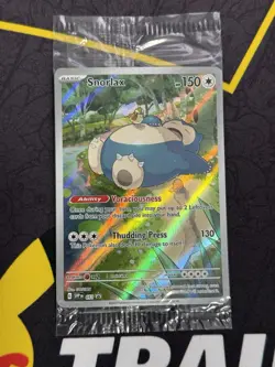 Snorlax SVP EN 051 Black Star Promo Scarlet & Violet Pokemon 151 Card - Sealed - Image 1
