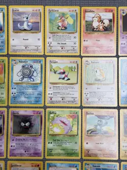 NM Pokemon - 100% Complete of All Base Set Common & Uncommon Cards - 70 Cards - Image 3