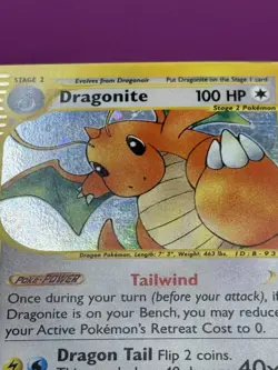 Pokemon TCG Dragonite Expedition Base Set Holo Rare Card 9/165 - Image 4
