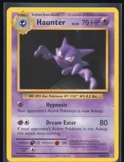 Haunter Regular Non Holo 48/108 Pokemon XY: Evolutions LP Pokemon Card - Image 1