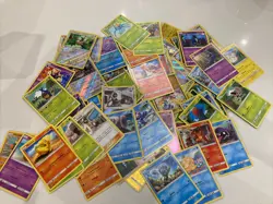 50x Random Pokemon Cards - Holos + Shineys - Image 1