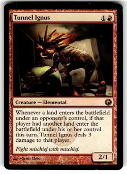 Tunnel Ignus Scars of Mirrodin Regular MTG - Image 1