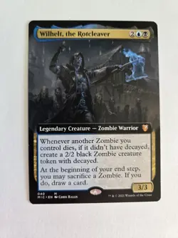 Mtg Wilhelt, the Rotcleaver Extended Art NM 040 FREE SHIPPING 🔥 - Image 1