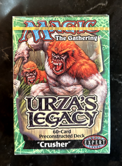 "Crusher" - Urza's Legacy Theme Deck - Sealed - Magic the Gathering MtG - Image 1