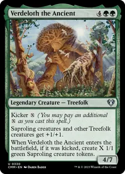 1x Verdeloth the Ancient MTG Commander Masters NM Magic Regular - Image 1