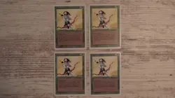 4x Elvish Archers - REVISED - SP - Vintage OOP MTG Playset - See Pictures!! - Image 1