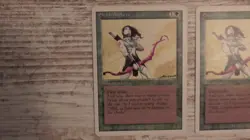 4x Elvish Archers - REVISED - SP - Vintage OOP MTG Playset - See Pictures!! - Image 4