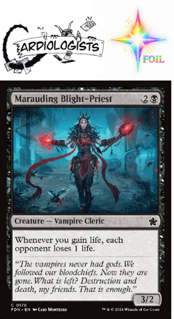Marauding Blight-Priest FOIL | Magic the Gathering MTG | Foundations | NM - Image 1