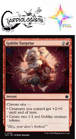 Goblin Surprise FOIL | Magic the Gathering MTG | Foundations | NM - Image 1