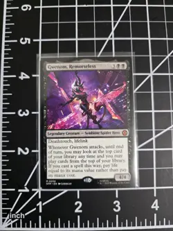 Gwenom, Remorseless 0056 SPM MTG Spider-Man NM/M - Image 1