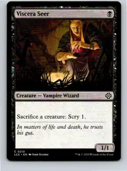 Magic the Gathering Viscera Seer The Lost Caverns of Ixalan Commander MTG - Image 1