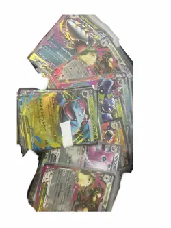 Pokemon Card Lot Of 52 Cards. Vstar, Vmax, V, And EX - Image 1