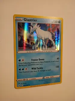Holo Glastrier 051/196 Holo Rare Lost Origin Pokemon TCG - Image 2