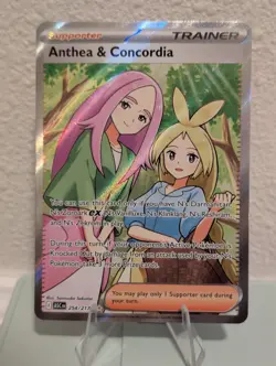 Anthea and Concordia 254/217 Ascended Heroes Pokemon TCG Full Art Trainer - Image 1