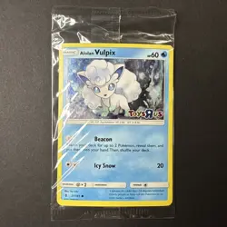 Pokemon TCG Alolan Vulpix - Toys R Us Promo 021/145 Holo New Sealed - Image 1