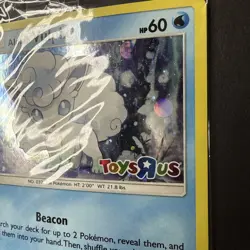 Pokemon TCG Alolan Vulpix - Toys R Us Promo 021/145 Holo New Sealed - Image 4