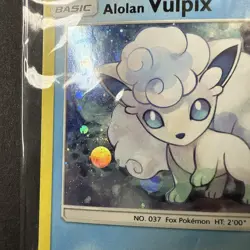 Pokemon TCG Alolan Vulpix - Toys R Us Promo 021/145 Holo New Sealed - Image 5