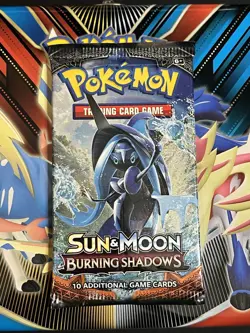 2017 Pokemon Sun and Moon Burning Shadows Booster Pack Sealed from sealed tin - Image 3
