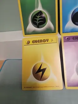 Pokemon TCG Assorted Energy Cards - Set Of 4 - Base Set 2 Unlimited Regular LP - Image 4