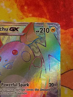 Raichu GX Full Art Rainbow Secret Rare 75/73 Pokemon Shining Legends - NM - Image 3