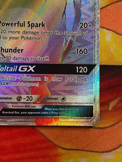Raichu GX Full Art Rainbow Secret Rare 75/73 Pokemon Shining Legends - NM - Image 5