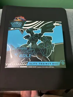 ✨ Pokemon TCG Scarlet & Violet: Black Bolt - Elite Trainer Box ETB - SEALED NEW✨ - Image 1