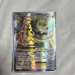 The Pokemon Company M Steelix EX Full Art Holo Ultra Rare XY Steam Siege 240 HP - Image 1