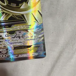 The Pokemon Company M Steelix EX Full Art Holo Ultra Rare XY Steam Siege 240 HP - Image 5