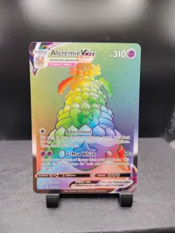 Alcremie VMAX 073/072 Rainbow Secret Rare Pokemon 2021 Shining Fates - NM - Image 1