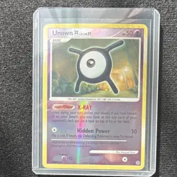 Pokemon Unown [X] Secret Wonders 71/132 Reverse Holo HP 50 2007 EN - Image 1