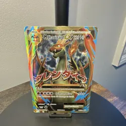 Pokemon M Charizard EX Full Art Mega Evolutions Ultra Rare Holo 13/108 220 HP - Image 4