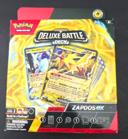 Lot of 2 Pokemon TCG Zapdos and Quaquaval EX Deluxe Battle Deck Factory Sealed - Image 2