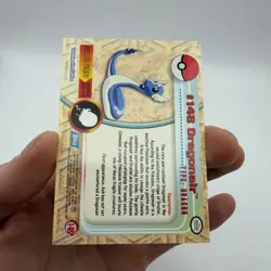 2000 Topps Pokemon TV Animation Series 3 Non Holo 148 Dragonair Blue Label NMT - Image 2