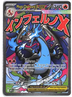 Mega Charizard X ex 023 Promo Mega Evolutions Pokemon - Image 1