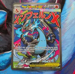 Pokemon TCG UPC Mega Charizard X ex 023 Promo Holo NM - Image 1
