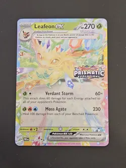 Pokemon TCG - Leafeon ex - (Prismatic Evolutions Stamp) 006/131 Surprise Box - Image 1